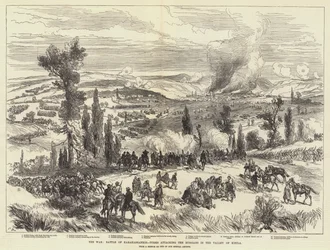 La guerra, battaglia di Karahassankoi, i turchi attaccano i russi nella valle di Kizila